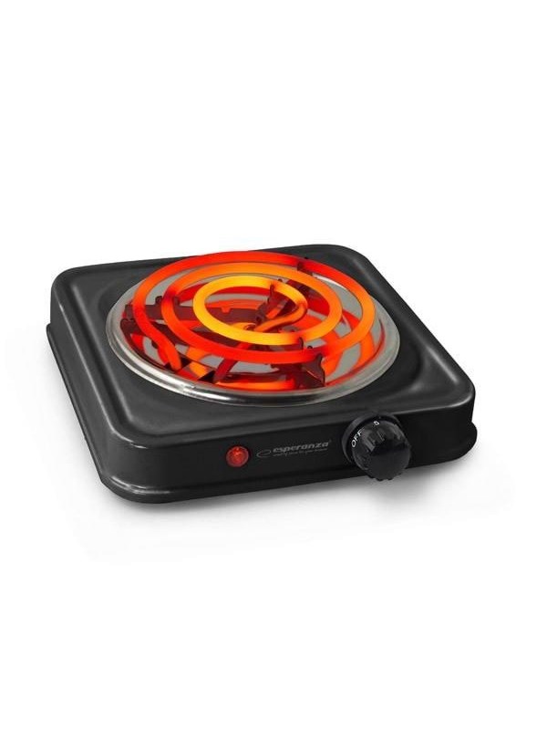 Esperanza - sähköinen keittolevy - 1000 W - musta