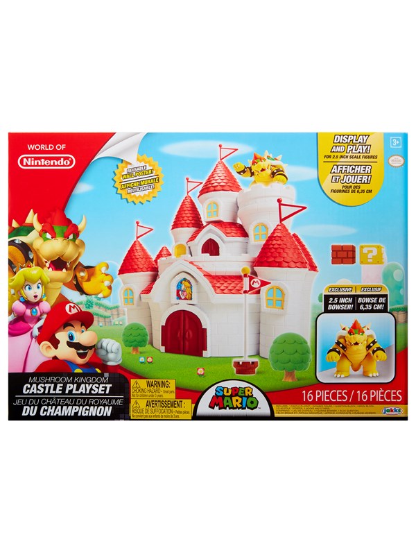Mushroom Kingdom Castle, Lekset, Super Mario