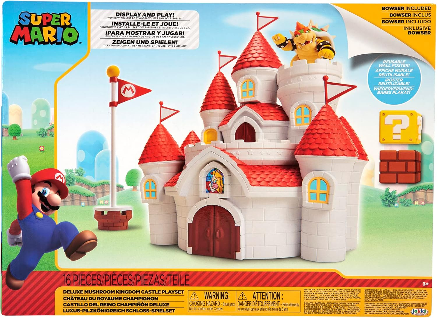 Mushroom Kingdom Castle, Lekset, Super Mario