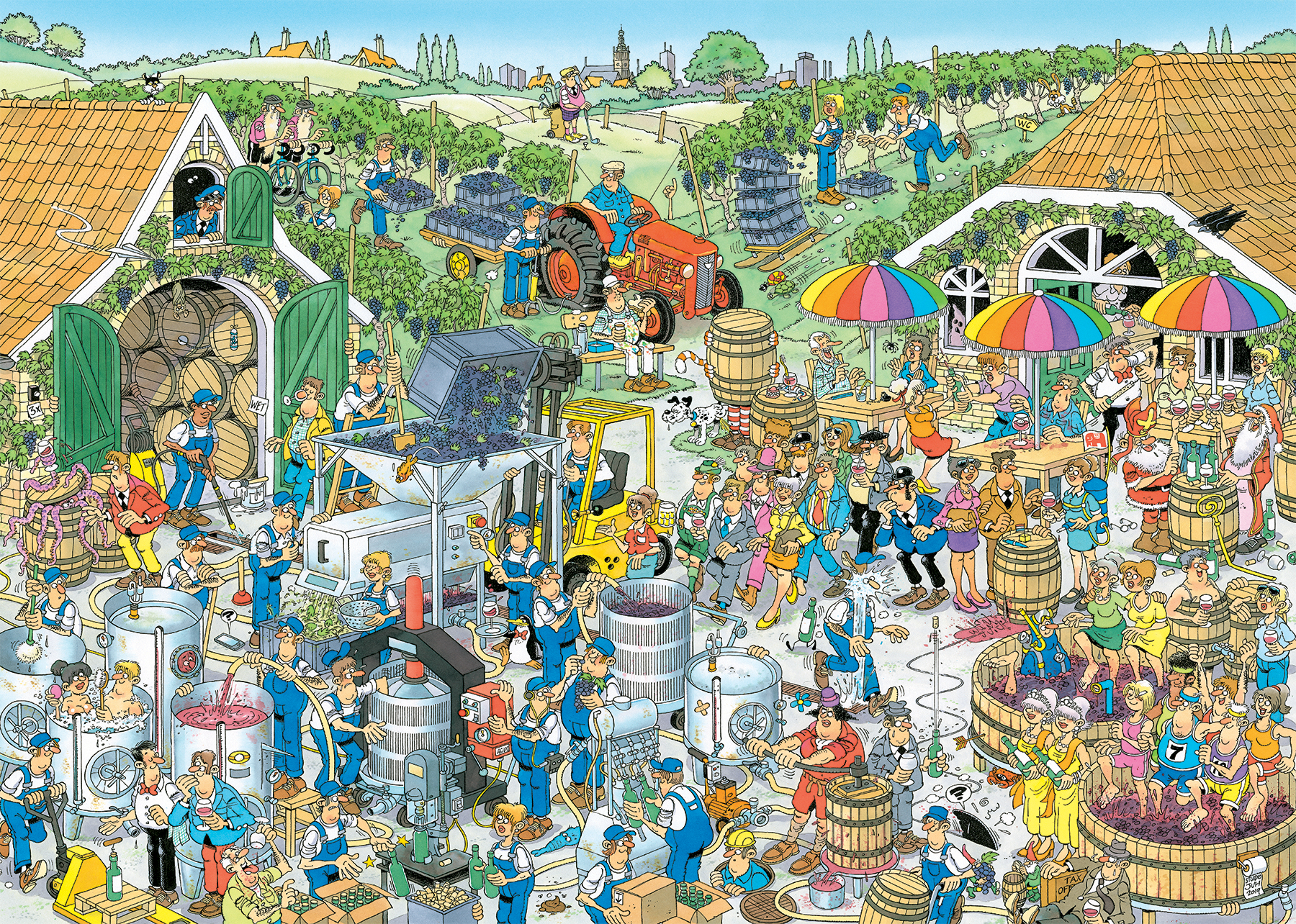 Jan van Haasteren The Winery (1000)