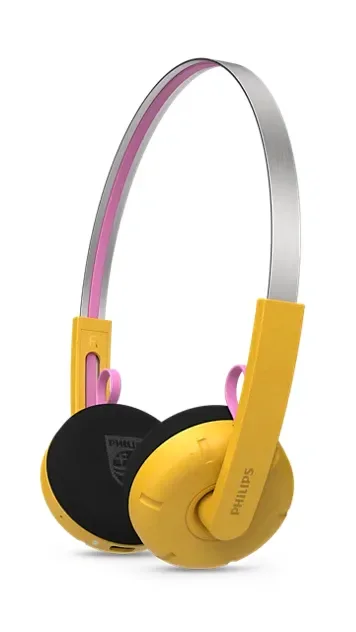 Philips TAMS1 - Ringo Duo On-ear Headphones - Yellow