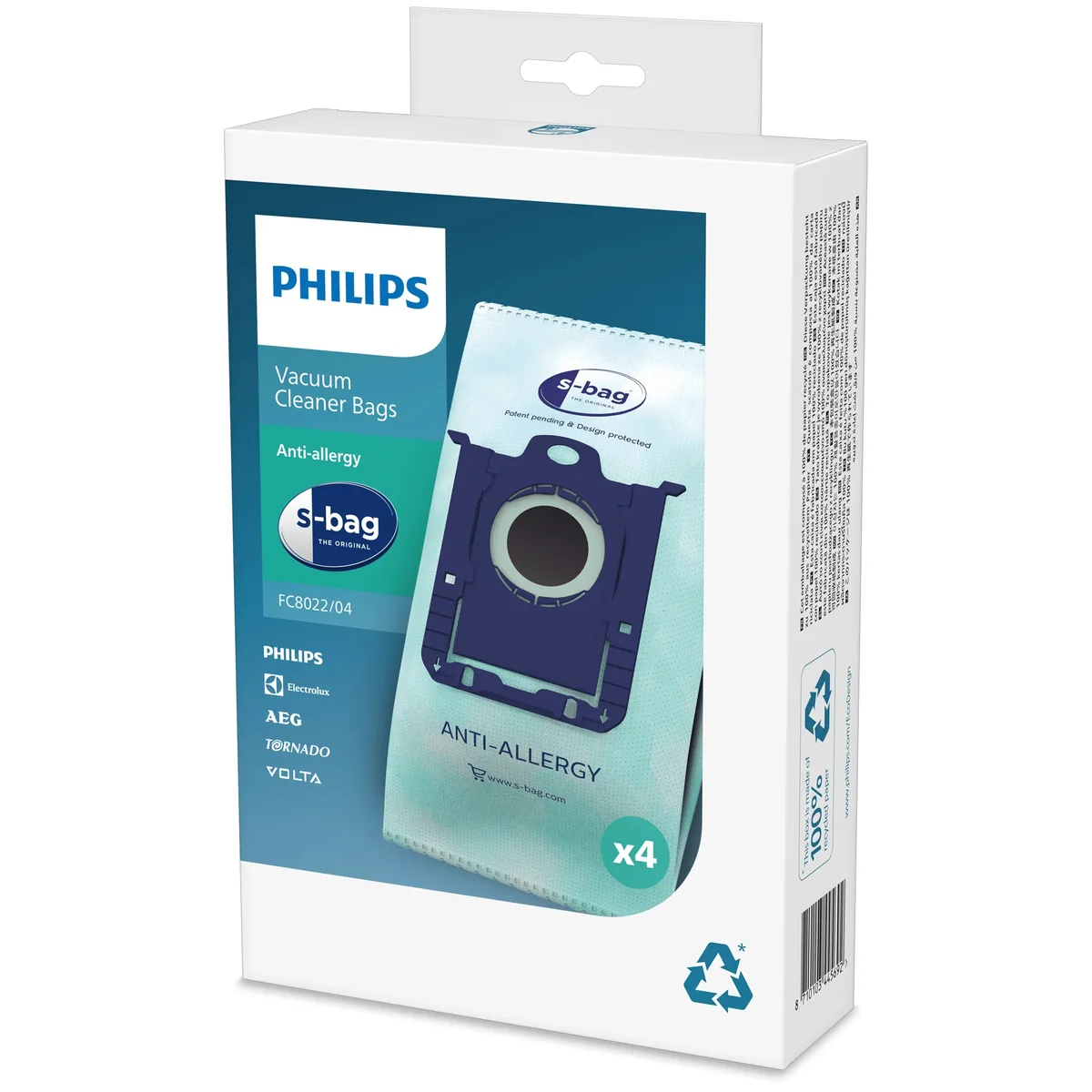 Philips FC8022 s-pussi HEPA-antiallergia