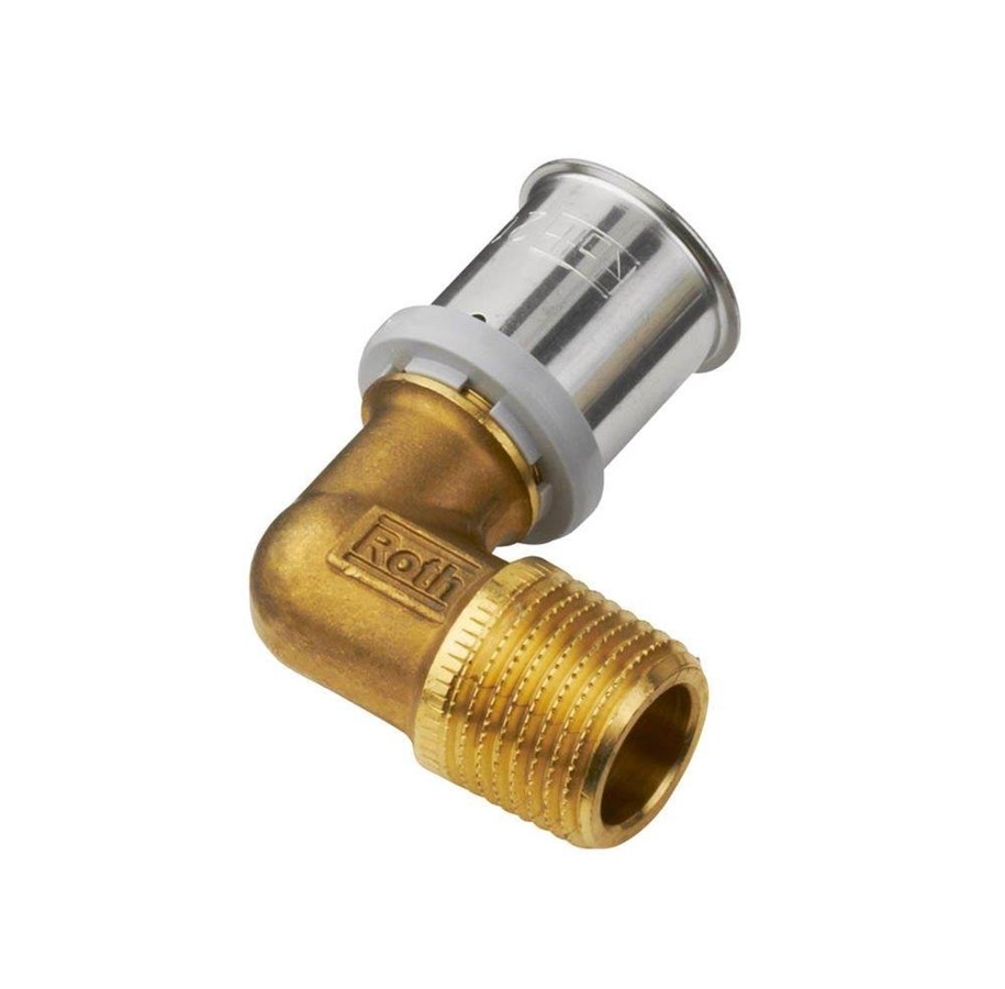 Kulma Roth 90o 20 mm X 3/4 nippeli