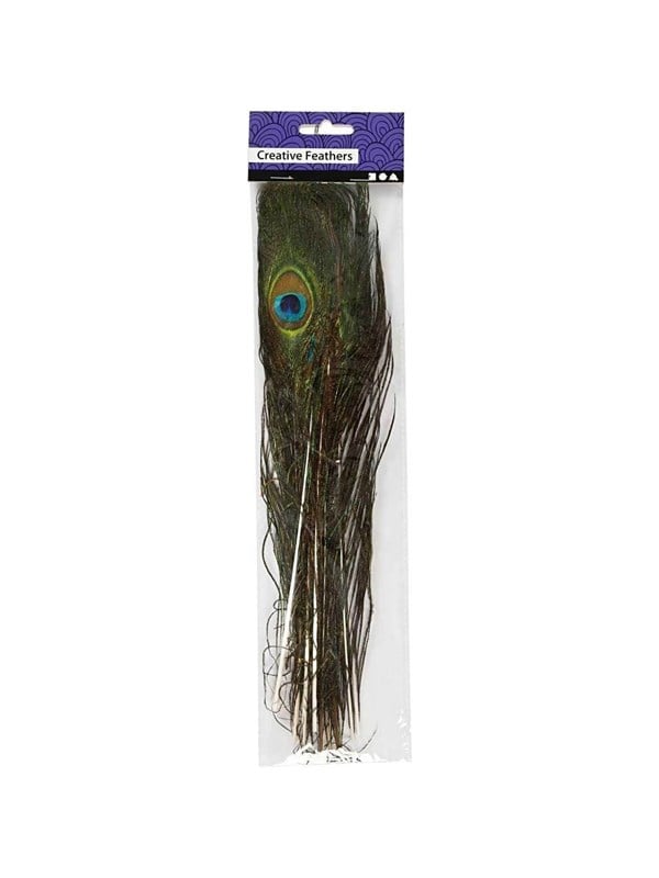Creativ Company - Peacock feathers 10 pcs.