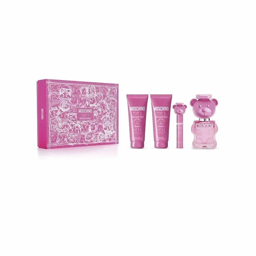 Moschino Toy 2 Bubble Gum Eau de Toilette -suihke 100ml, 4 kappaleen setti