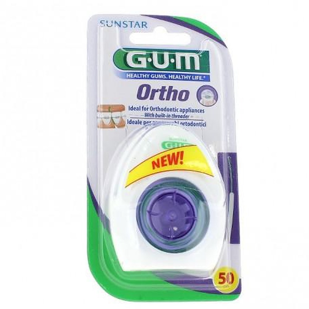 Sunstar Gum Ortho Floss 50 yksikköä