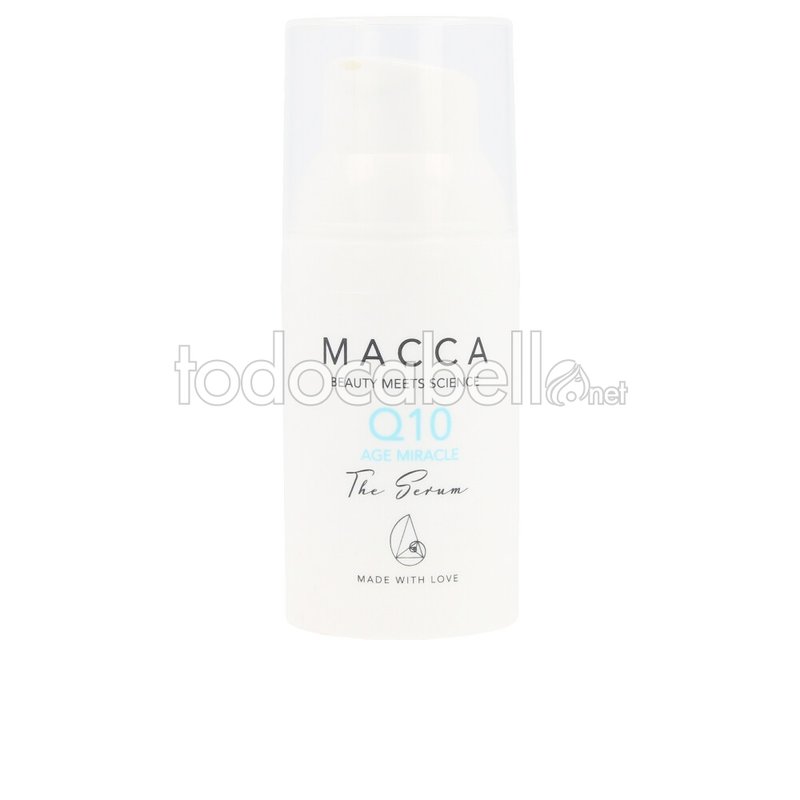 Ikääntymistä estävä kasvoseerumi Macca Q10 Age Miracle Serum 30 ml
