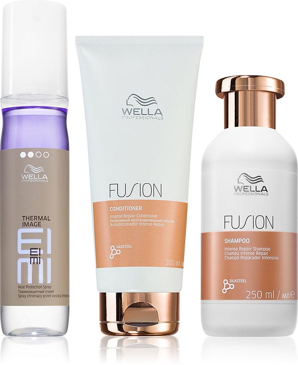 Wella Professionals Fusion edullinen pakkaus värjätyille ja vaurioituneille hiuksille