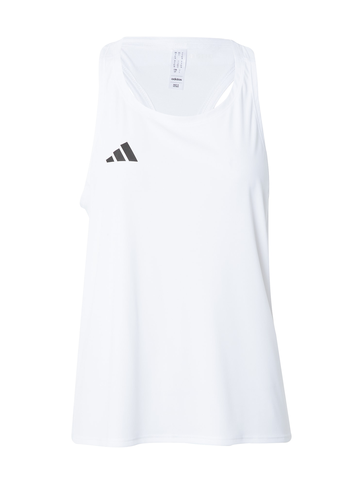 Adidas Adizero Tanktoppi Naisille, Koko L, Valkoinen - Juoksuvarusteet RunningXpert.com