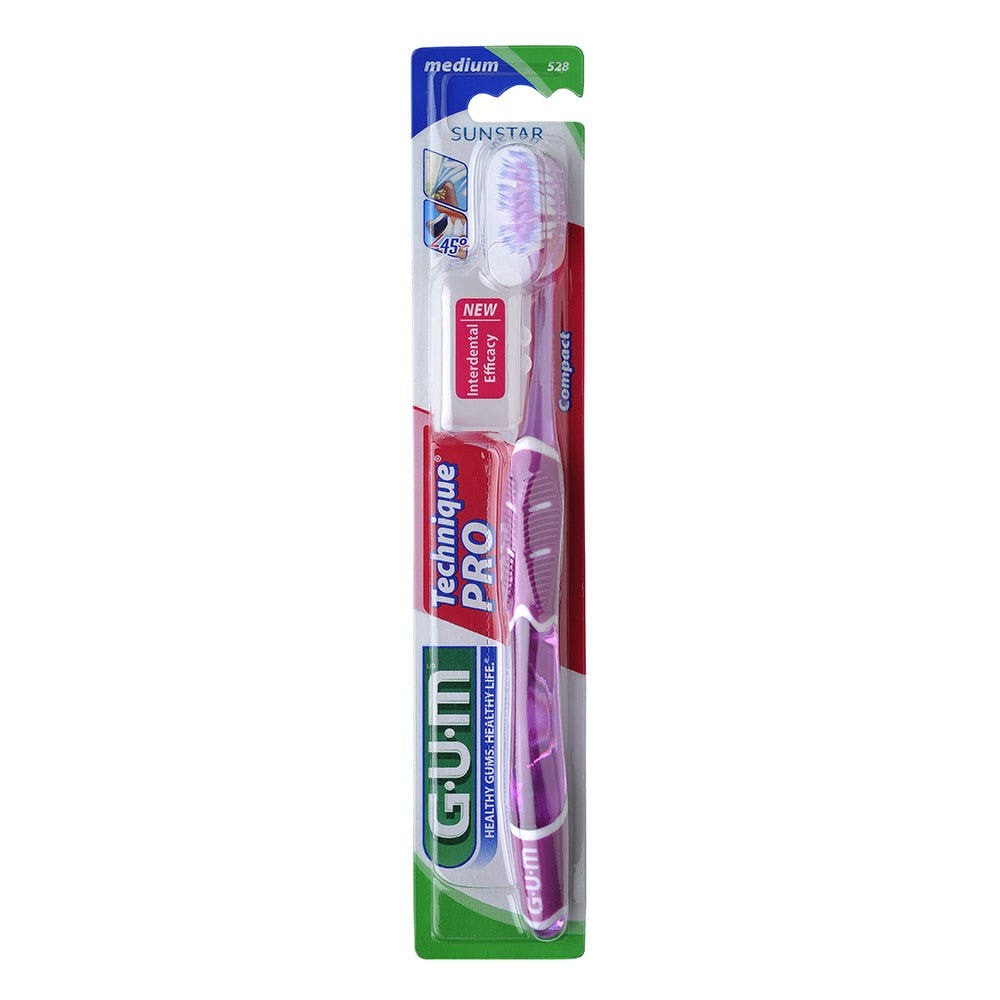 Gum Tecnica + hammasharja 528 Medium
