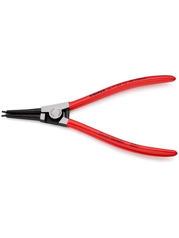 KNIPEX Lukkorengaspihdit, ulkorenkaisiin akseleilla