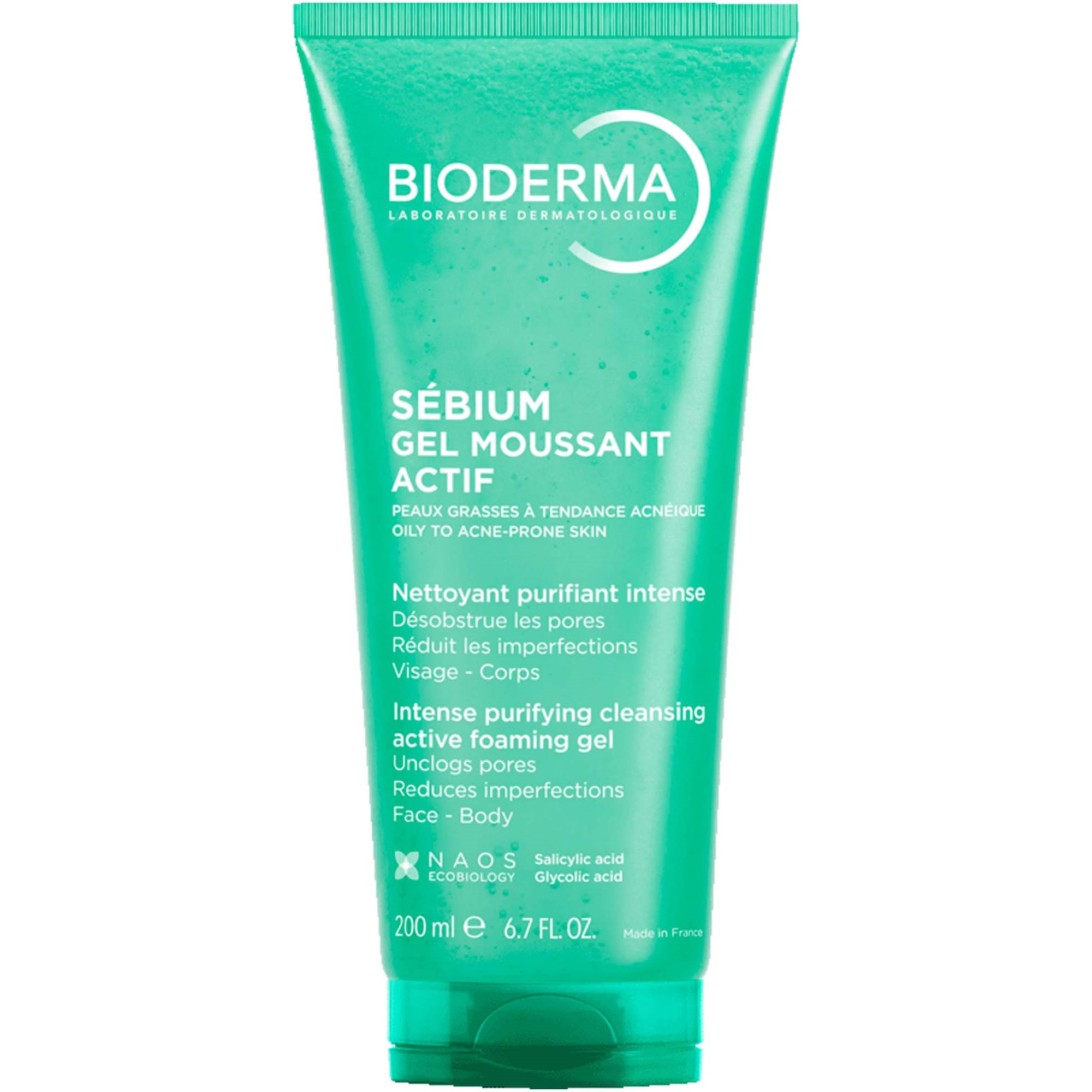 Bioderma Sébium Gel moussant actif 200 ml