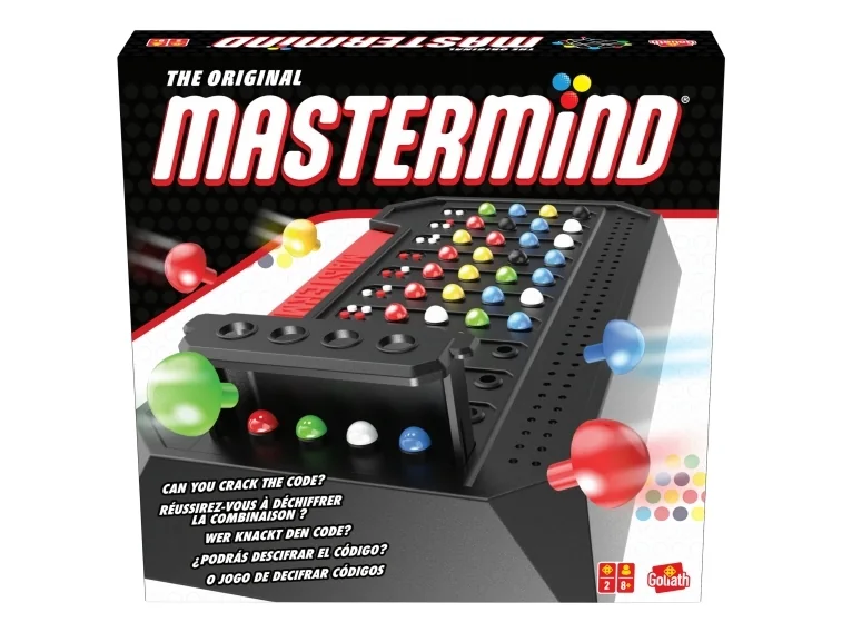 Mastermind-strategiapeli, yli 2000 yhdistelmää, ikä 7+