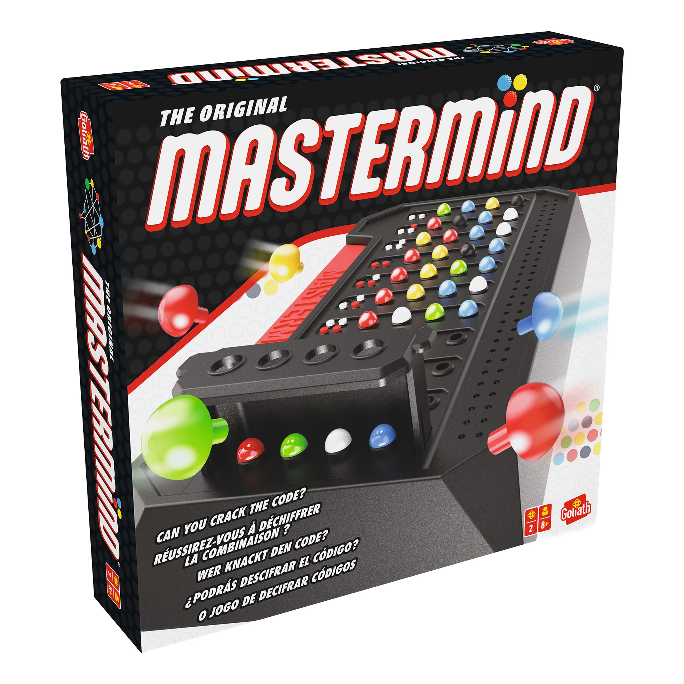 Mastermind-strategiapeli, yli 2000 yhdistelmää, ikä 7+