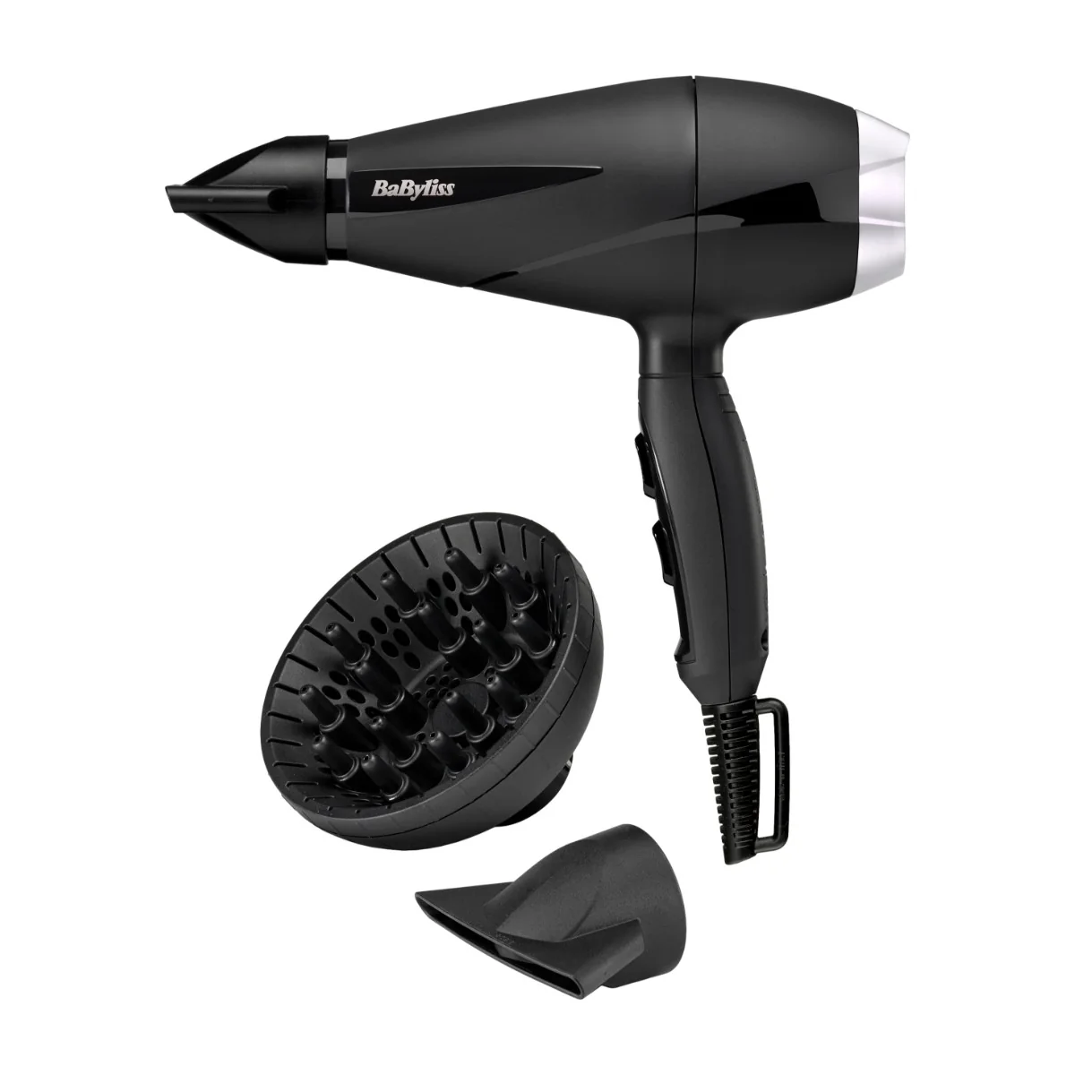 BaByliss Style Pro 2100 6710DE, 2100 W -hiustenkuivaaja, musta