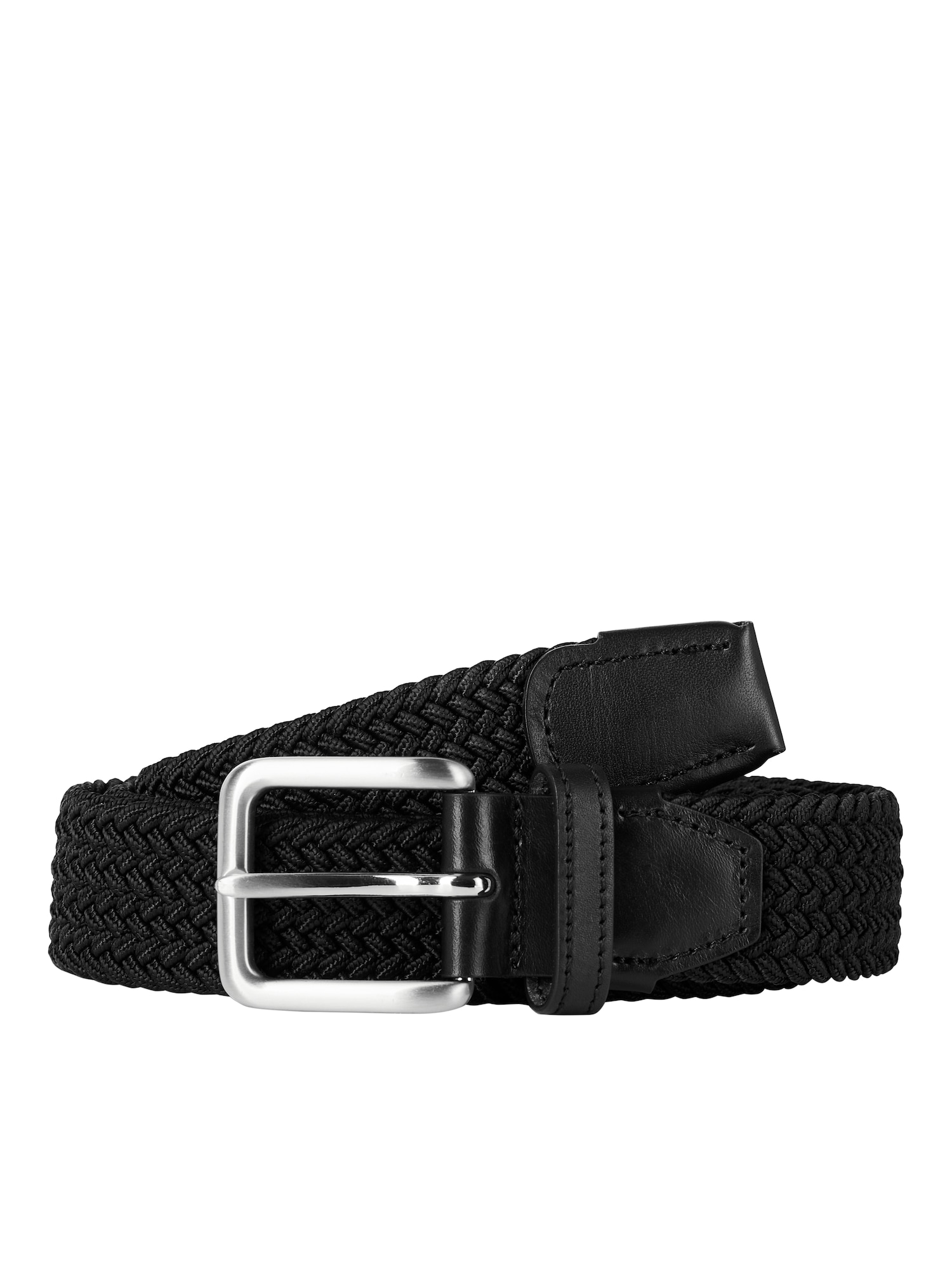 JACK & JONES Vyö 'Spring' musta / hopea