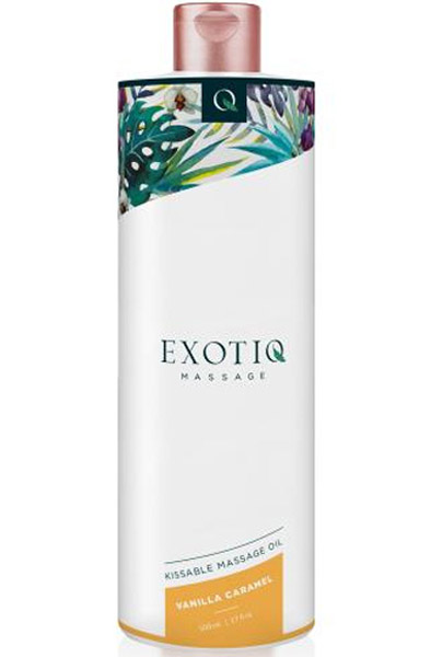 Exotiq Massageoil Vanilla Caramel 500 ml Hierontaöljy vanilja & karamelli