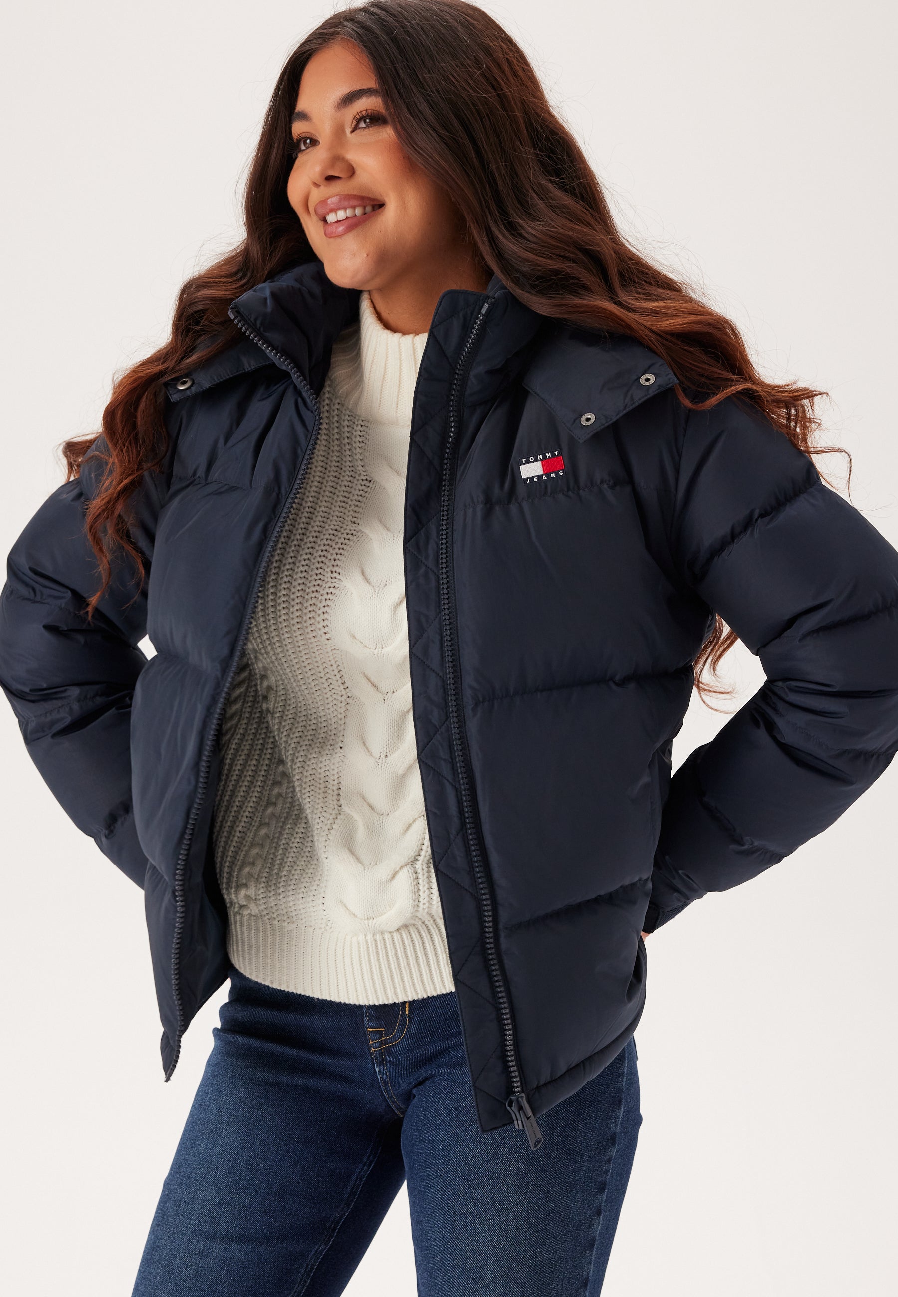 Tommy Jeans Talvitakki 'Alaska' yönsininen