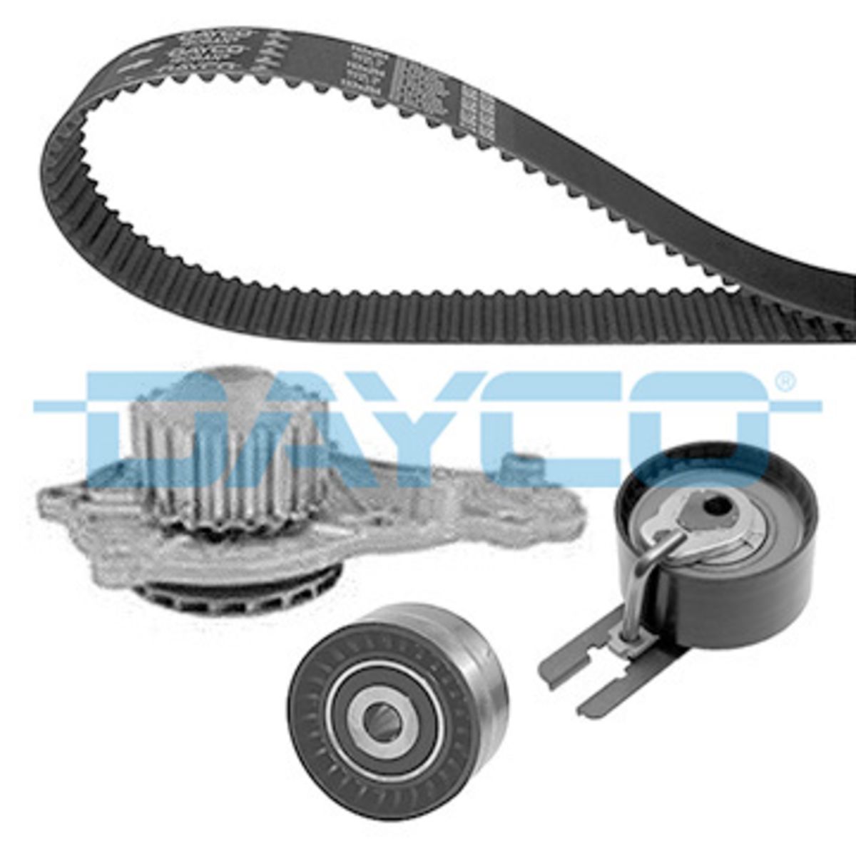 Vesipumppu + jakohihnasarja DAYCO KTBWP3100