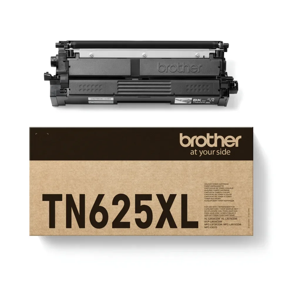 Brother TN625XLBK - high capacity - black - original - toner cartridge