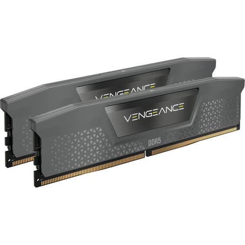 Corsair Vengeance DDR5-6000 - 32GB - CL30 - Dual Channel (2 pcs) - AMD EXPO & Intel XMP - Harmaa