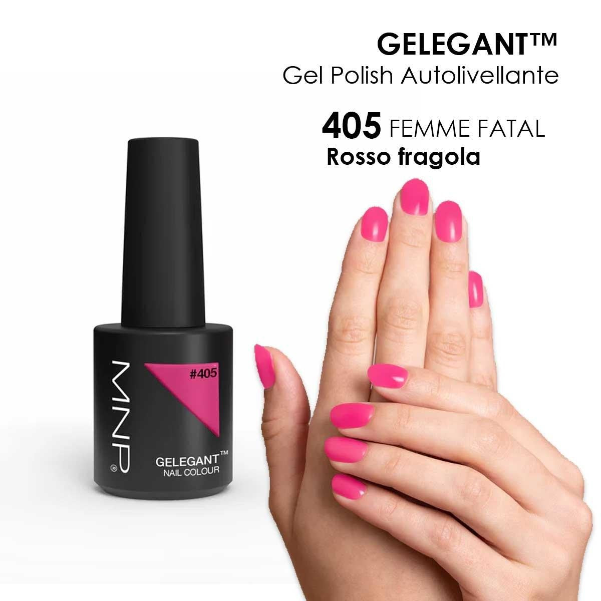 Mnp Mesauda Gelegant Puolipysyvä kynsilakka 8Ml 405Femme Fatal