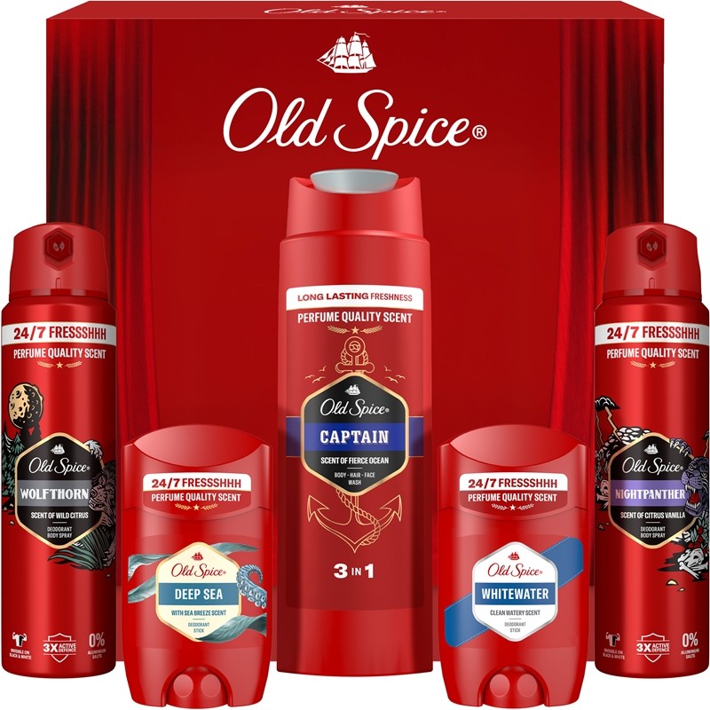 Old spice Discovery Box lahjapaketti