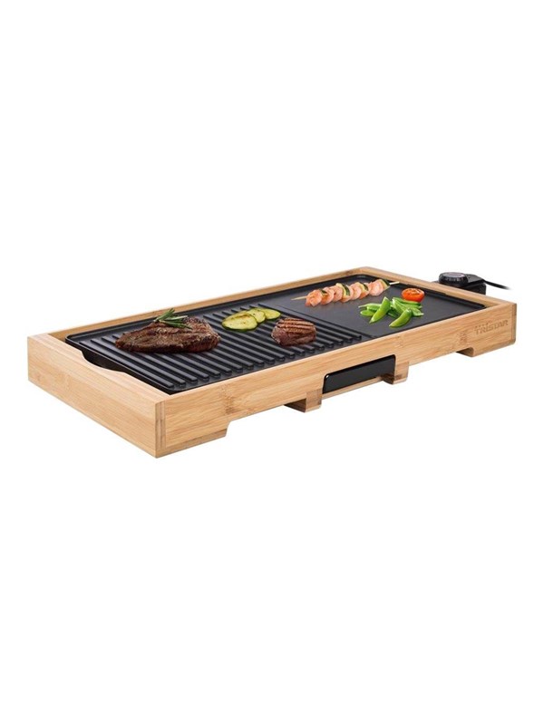 Tristar BP-2641, 2200 W, Grilli, Sähkö, 510 x 254 mm, Pöydän pinta, Parila