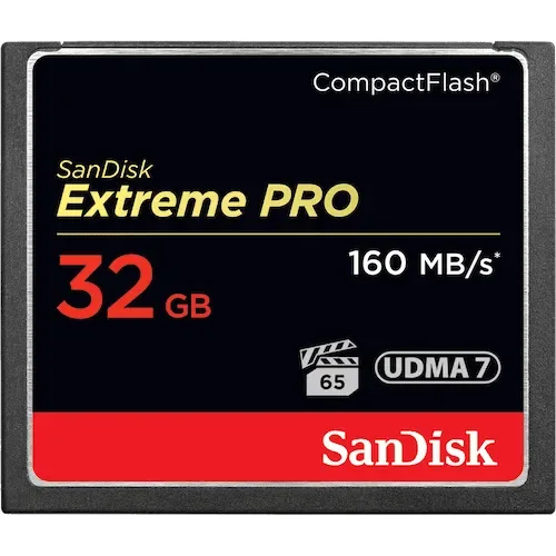 SANDISK Extreme Pro CF - 160MB/s - 32GB