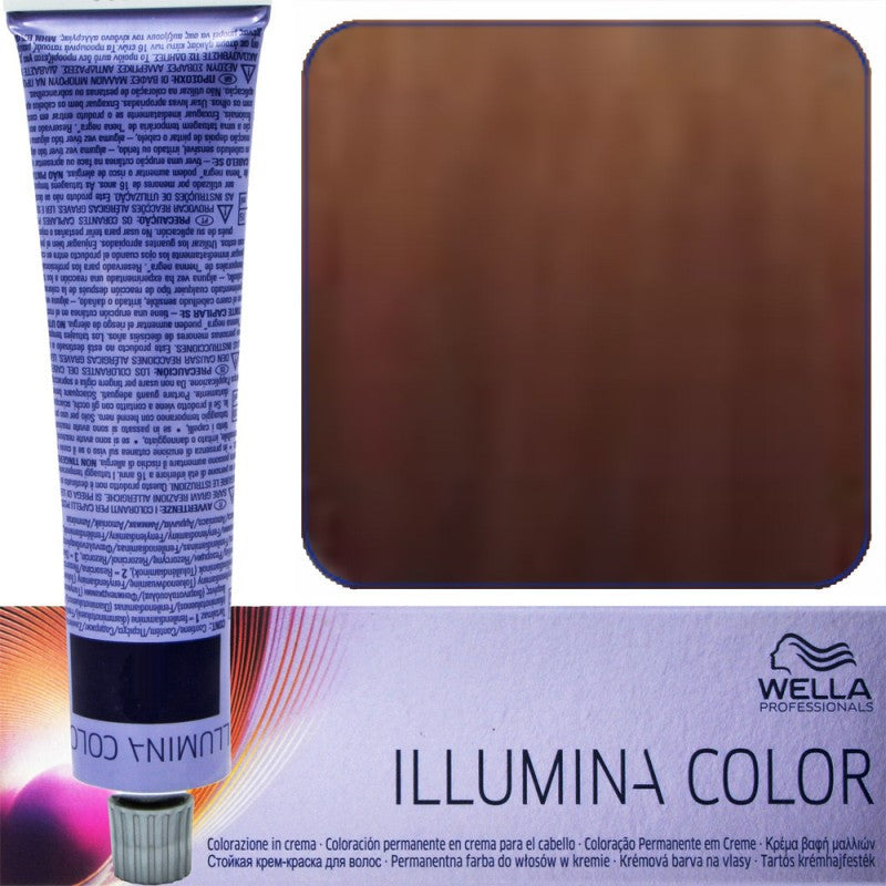 WELLA ILLUMINA COLOR Hiusväri 60ml 5/43 - Vaalea kulta-punainen kastanja