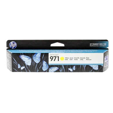 HP 971-mustekasetti, 32 ml, keltainen