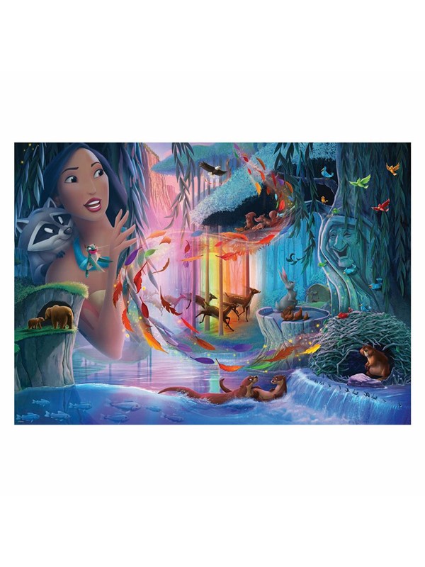 Ravensburger Jigsaw puzzle Disney Castles Pocahontas 1000 pcs. Lattia