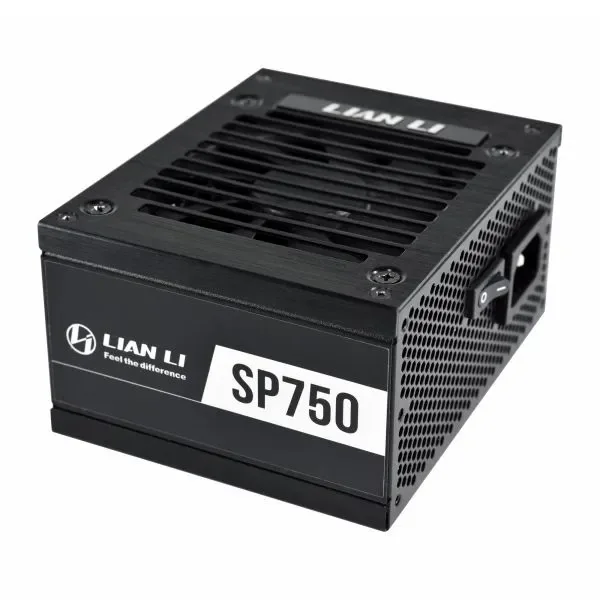 Lian Li SP750 V2 (Black) Virtalähde - 750 Watt - 92 mm - ATX - 80 Plus Kulta sertifioitu