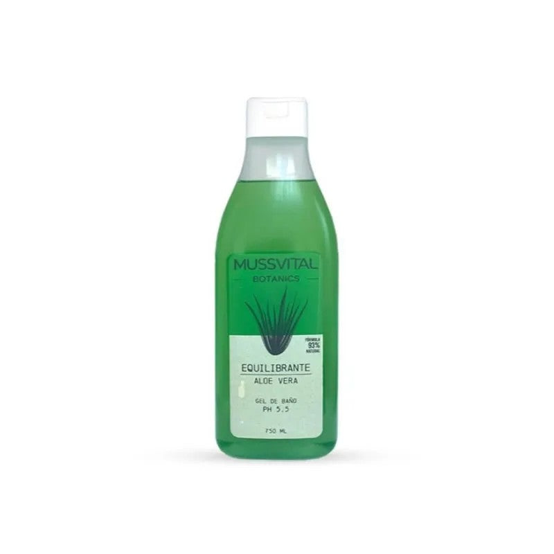 Vaahtokylpy Mussvital Botanics Aloe Vera 750ml