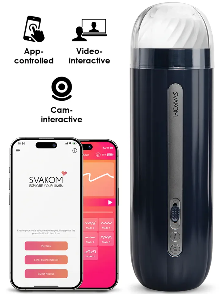 Svakom Hannes Neo App Interactive Masturbator Automaattinen masturbaattori