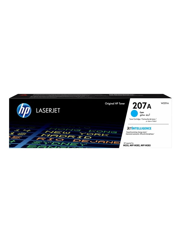 HP 207A / W2211A syaani värikasetti