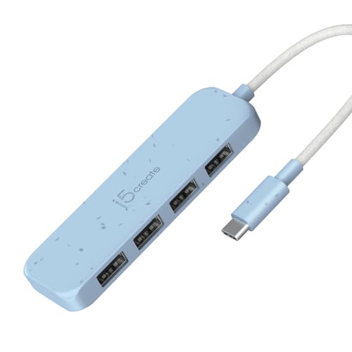 J5 Create Eco-friendly Usb-c To 4-port Type-a Gen 2 Hub