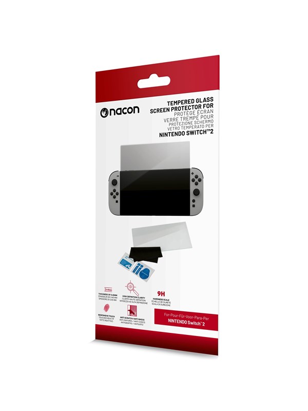 NACON Tempered Glass - Miscellaneous Näytönsuoja - Nintendo Switch 2