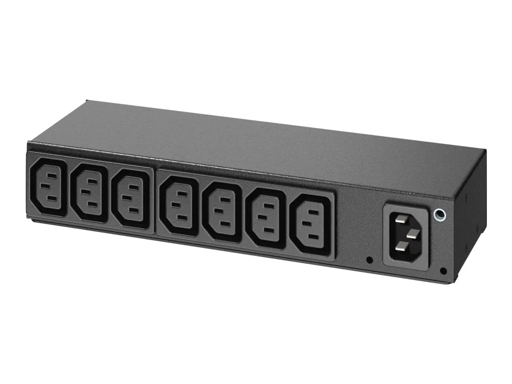 APC AP6015A, Perus, 0U/1U, Vaaka/Pysty, Musta, 8 AC-pistorasia(a), C13 liitin