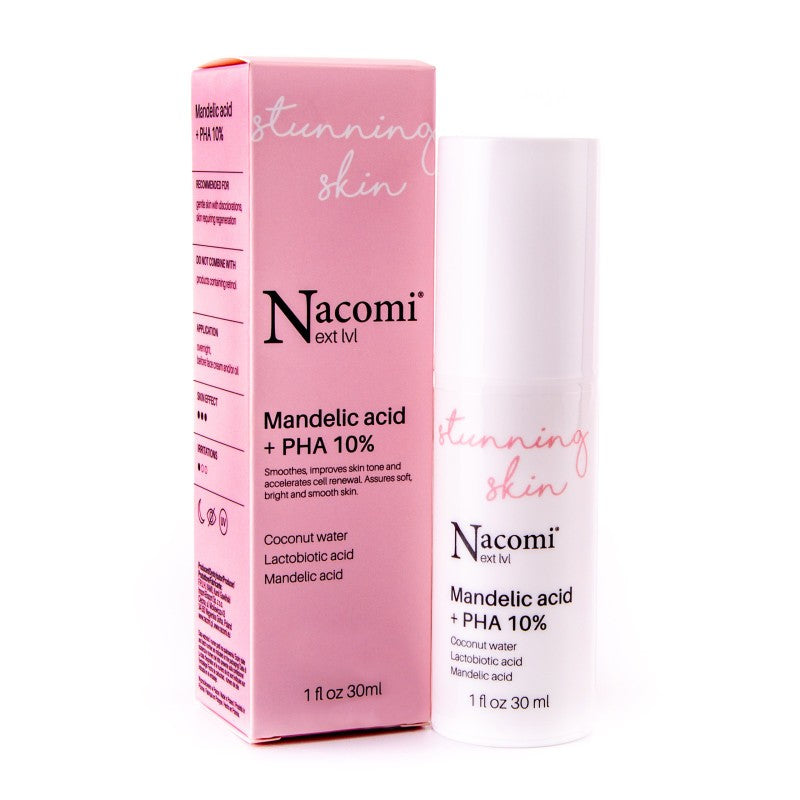 Nacomi NL, mantelihappo + PHA 10%, 30 ml