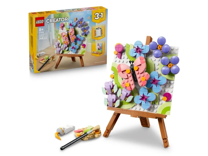 Kukka-aiheinen maalaus LEGO® Creator (31390)
