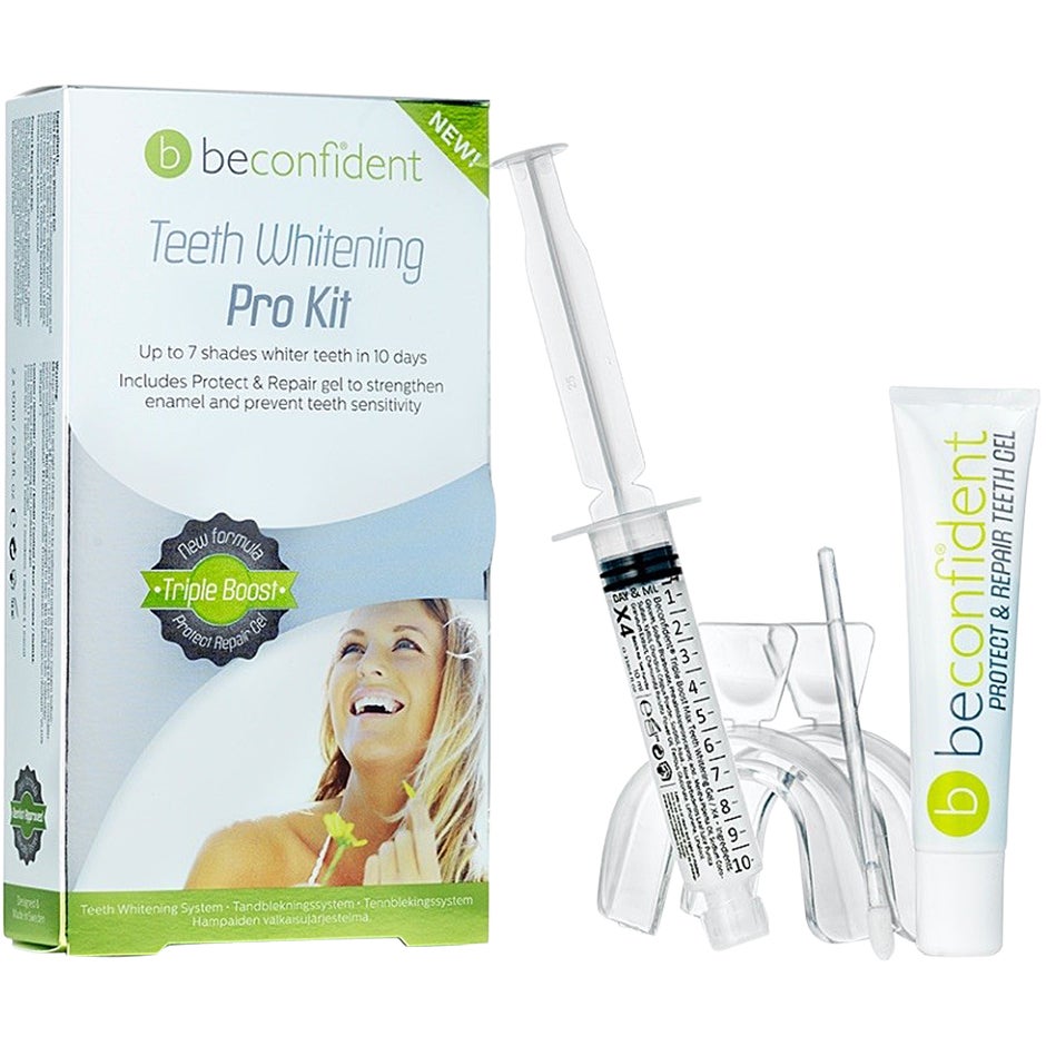 Beconfident Teeth whitening x4 Pro kit/valkaisusetti 1 kpl