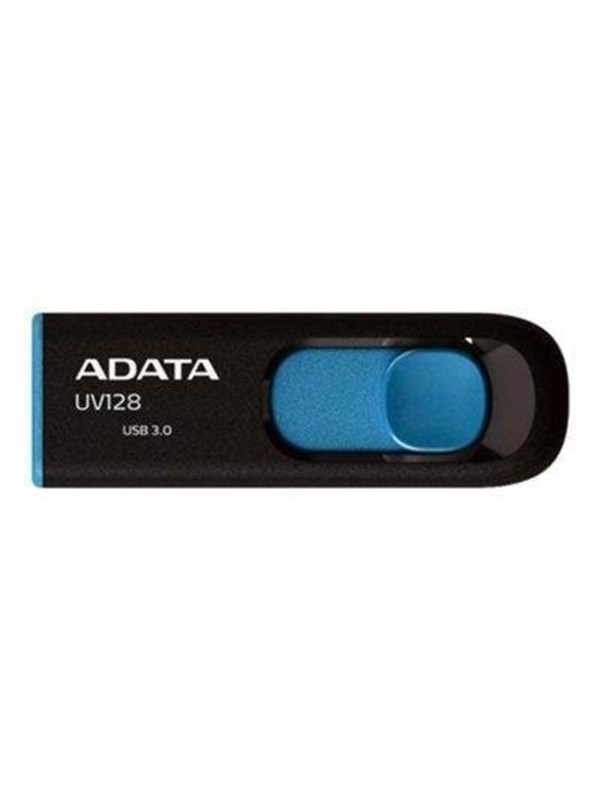 ADATA UV128 USB-muisti, 128GB, USB 3.0, musta/sininen