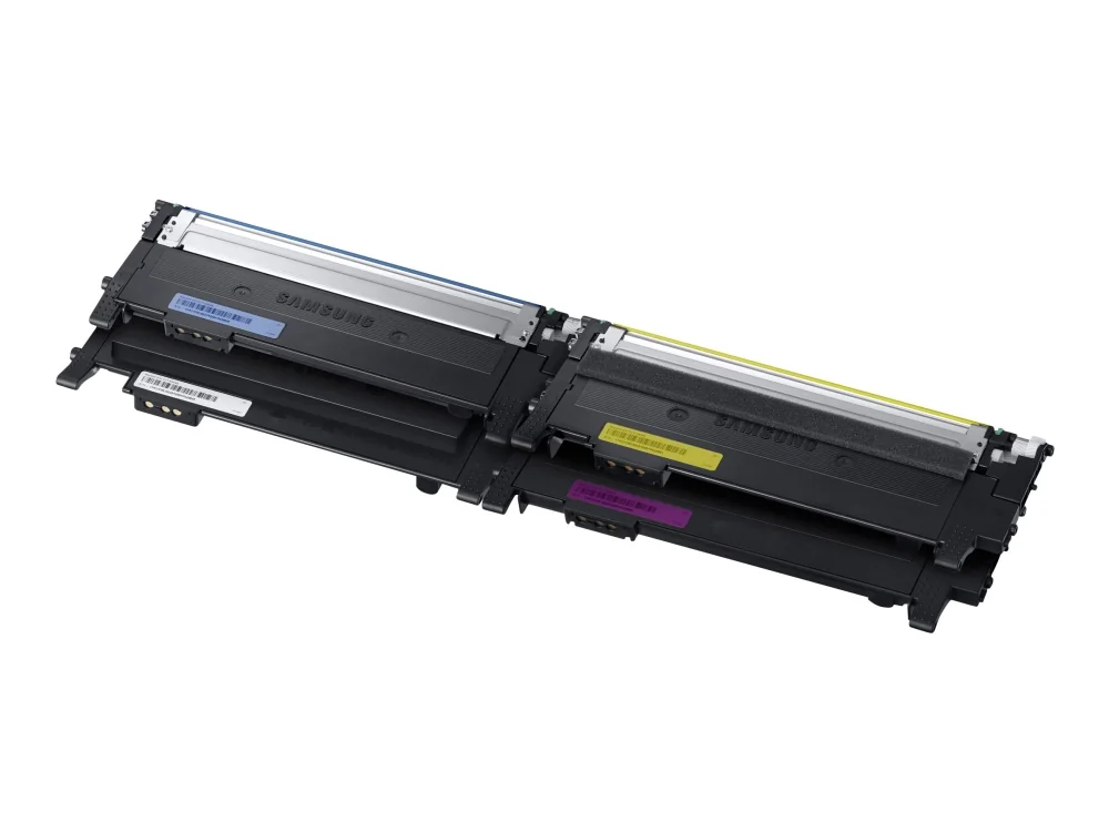 Samsung CLT-P404C alkuperäinen syaani/magenta/keltainen/musta -värikasetti – 4-pakkaus, 1000 sivua, Musta, Syaani, Magenta, Keltainen, 4 kpl