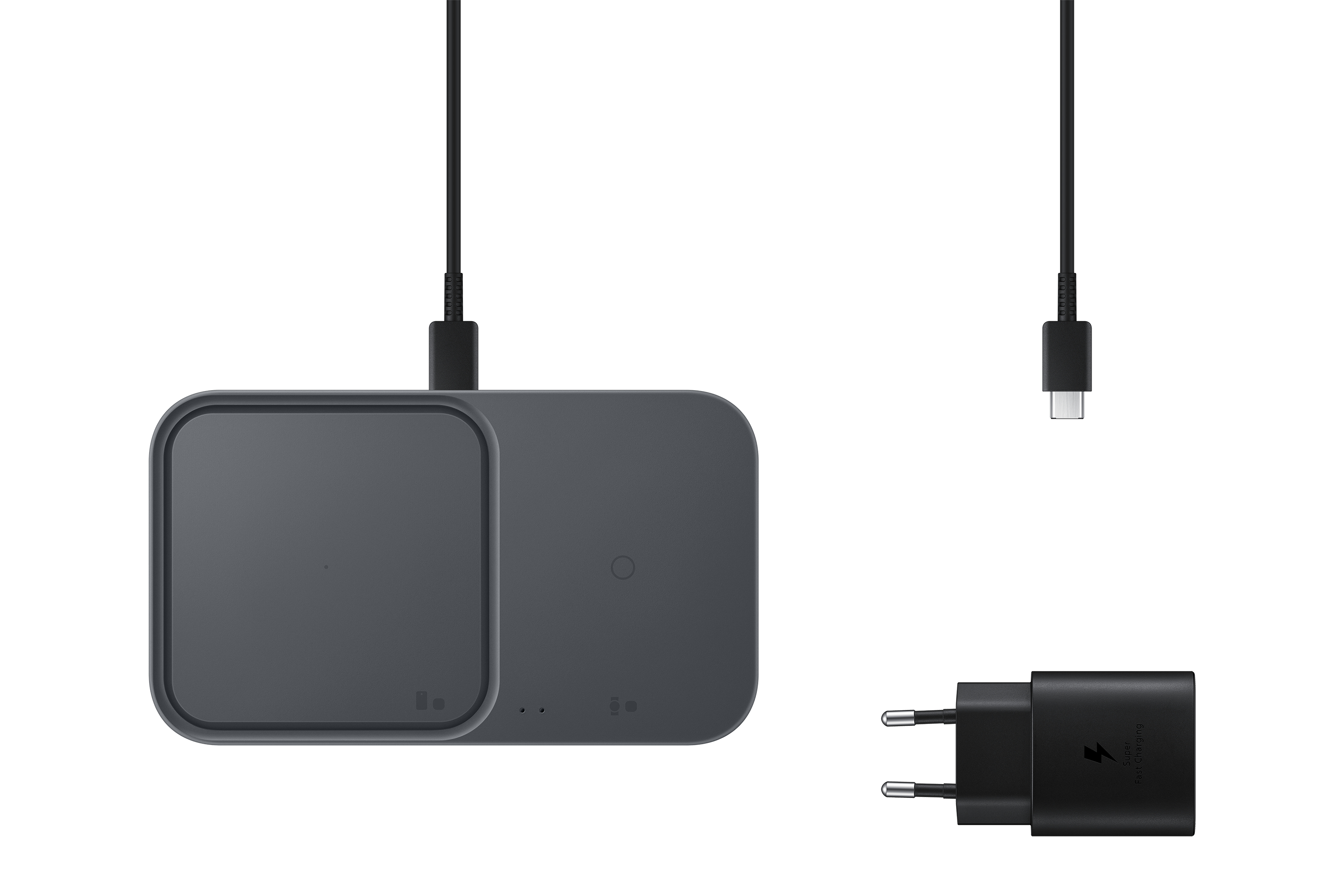 Samsung Ep-ps5400 Super Fast Wireless Charger Duo 15w Harmaa
