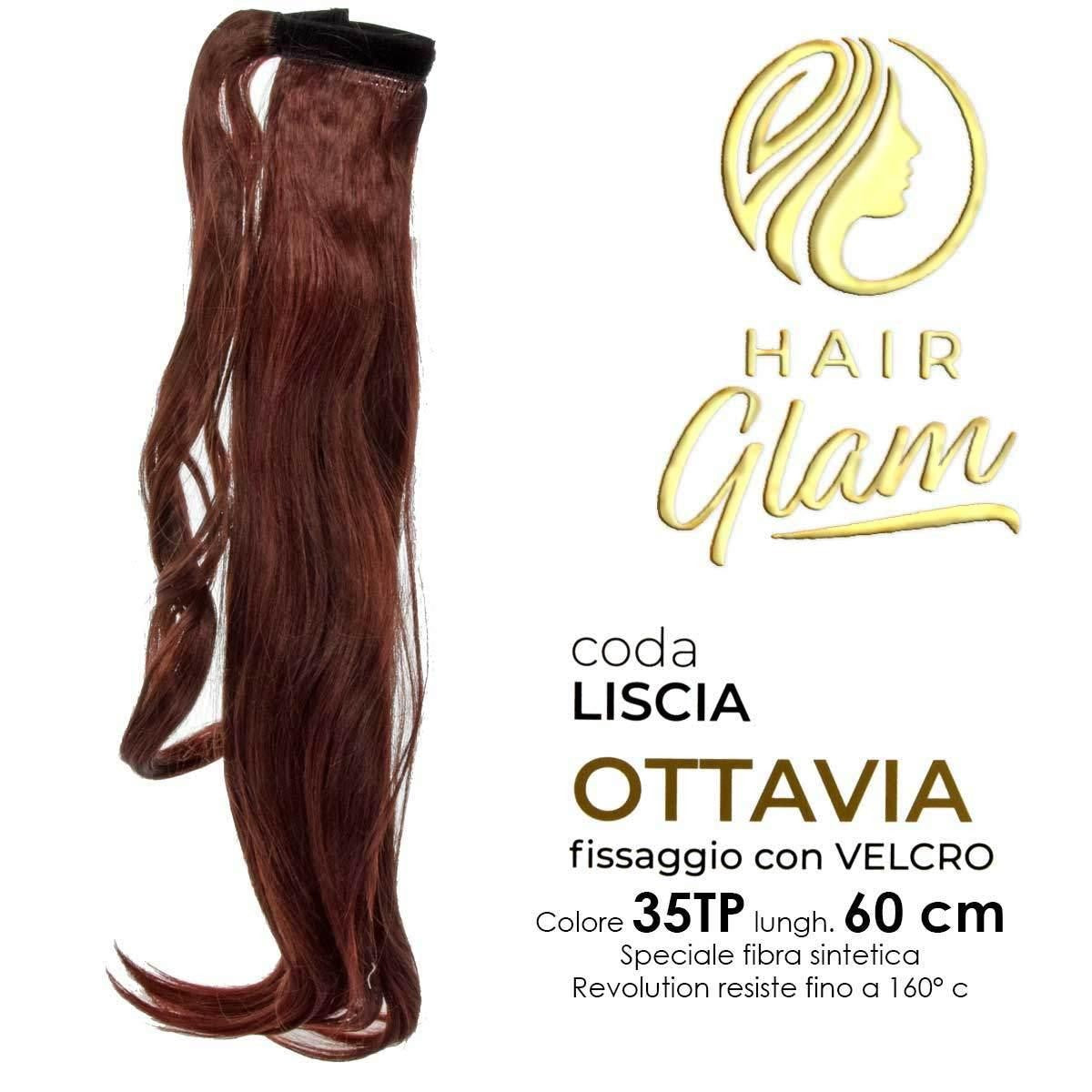 HAIR GLAM TAIL OTTAVIA TARKAKUITUA REVOLUTION Pituus 60 35TP cm
