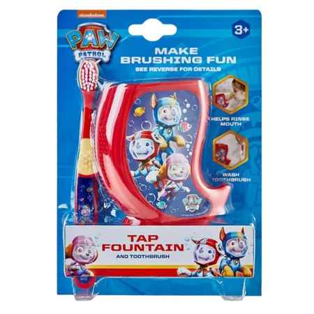 Paw Patrol hammasharja & hanalähde