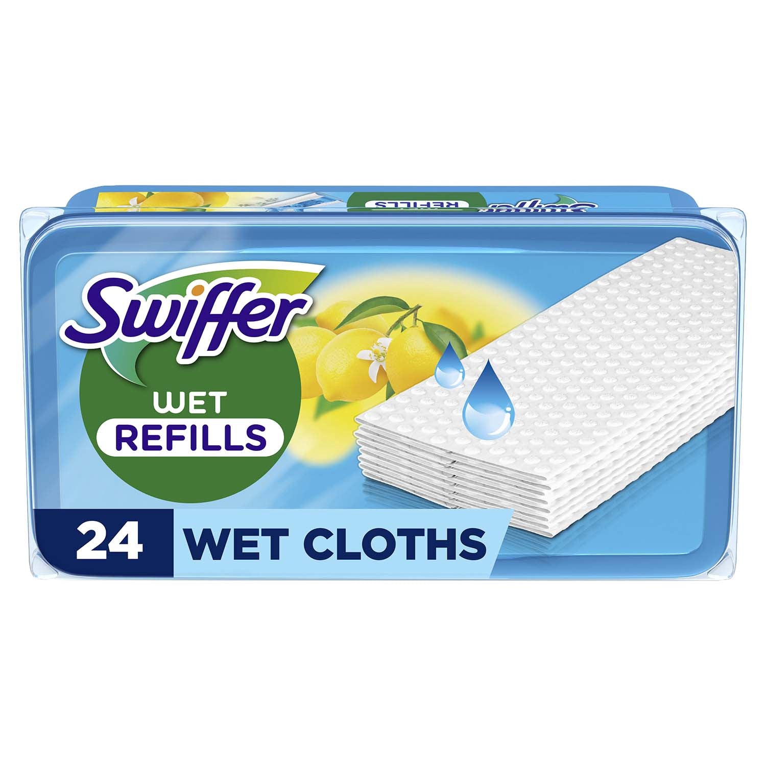 Swiffer Swiffer Lattianpesulaput Wet Citrus 24-pakkaus 8006530150941 Vastaa: N/A