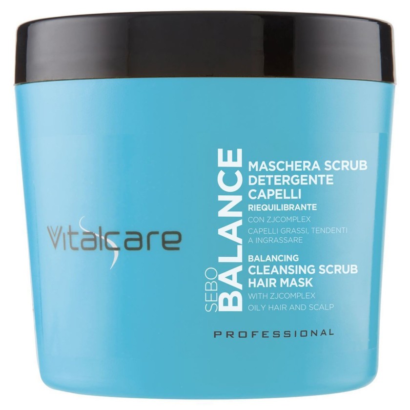 Vitalcare Tali Balance - Naamio & Kuorinta Rasvaisille Hiuksille 400 ml