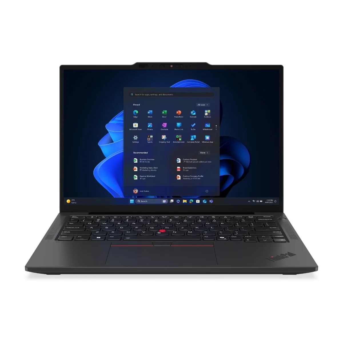 Lenovo ThinkPad X13 Gen 7 - Copilot+ PC - 13.3" - Intel Core Ultra 5 - 325 - 16 GB RAM - 512 GB SSD - Nordic (Danish/Finnish/Norwegian/Swedish)